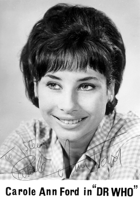 10x8  PHOTO  SIGNED. CAROLE ANN FORD DR WHO 1 