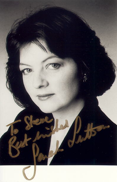 SARAH SUTTON Doctor Who Autograph Signed Photo Keeper of Traken - Terminus 